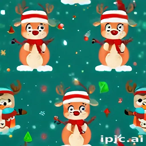 cartoon christmas backgrounds