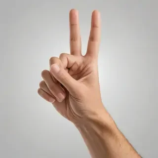 finger point png