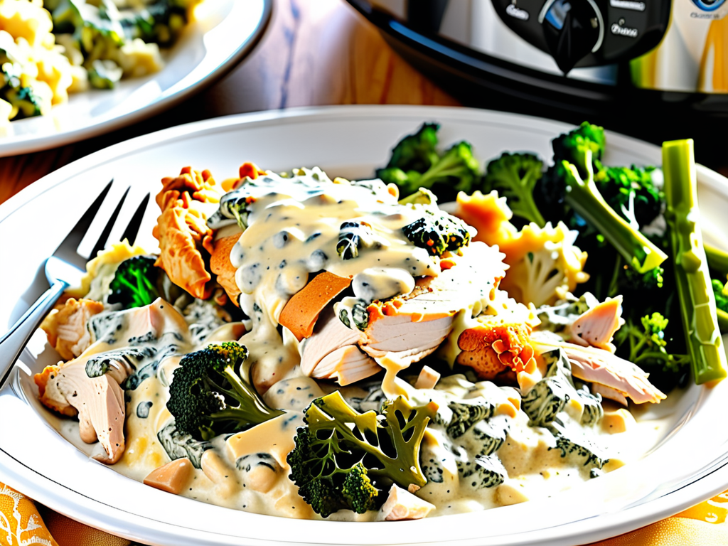 chicken divan in slow cooker