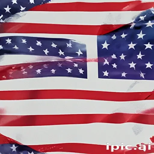 united states flag transparent