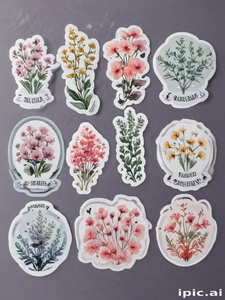 transparent cute stickers