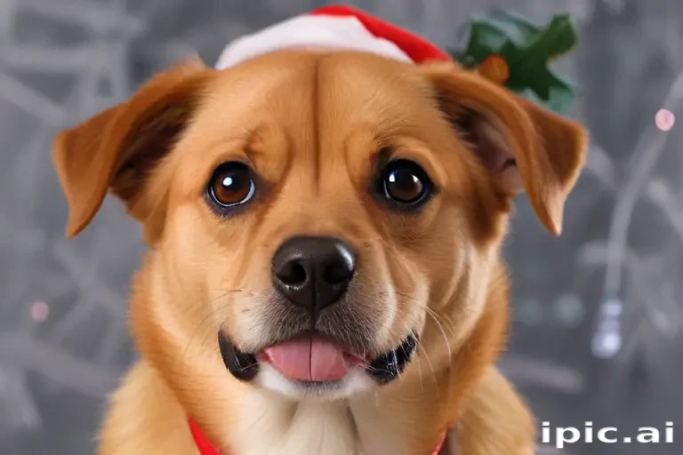 pictures of dogs christmas