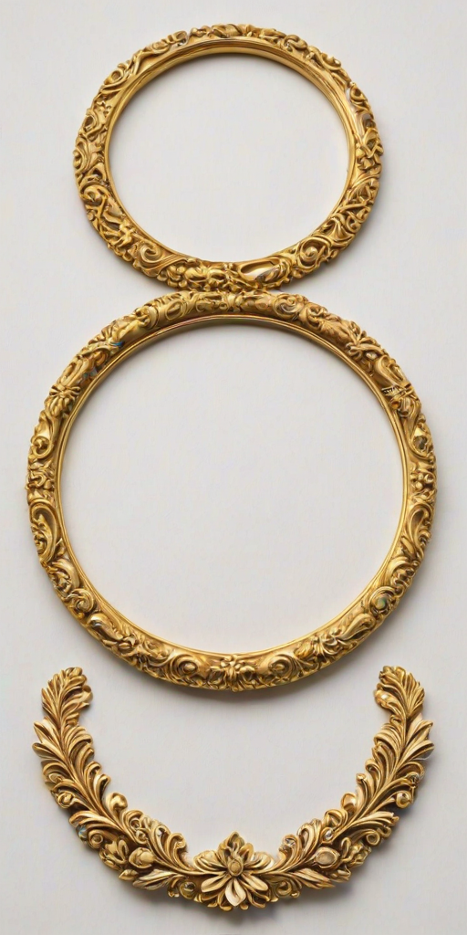 gold circle png