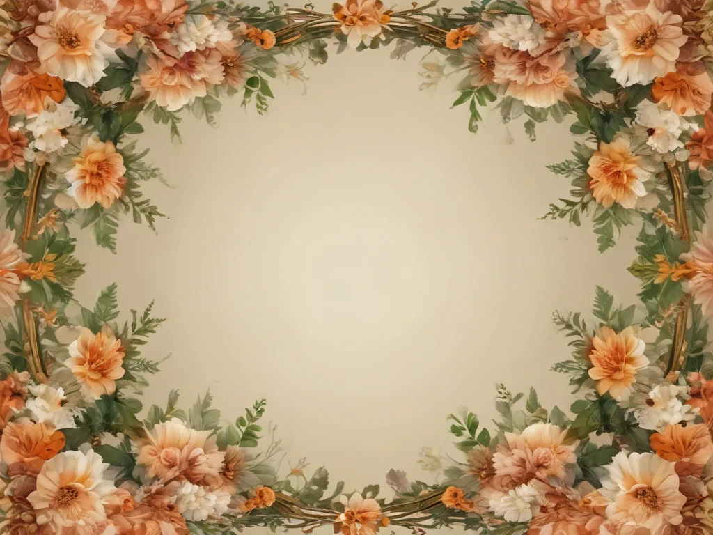 floral frame