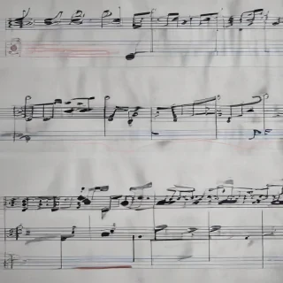 notes music background