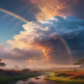 aesthetic rainbow wallpaper