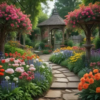 flower garden