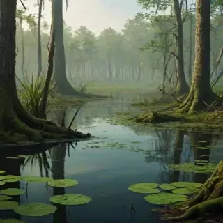 swamp background