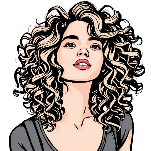 curly hair png