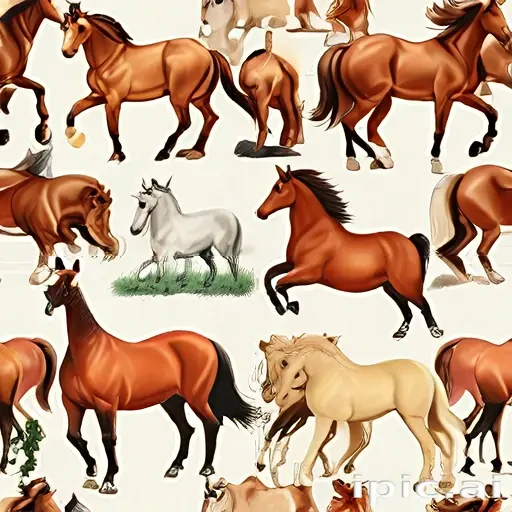 horses clip art