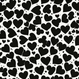 black hearts png
