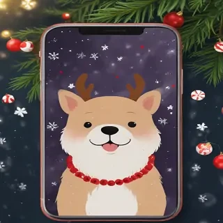 cute christmas phone backgrounds