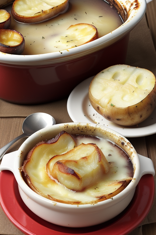 potato bake french onion soup