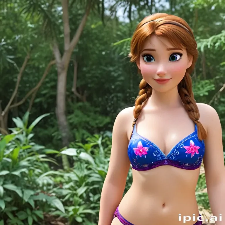frozen anna bikini