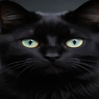 cute black cat wallpaper