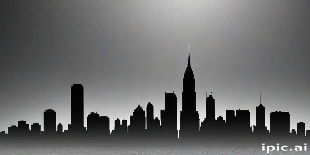 city silhouette png