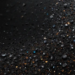glitter black background
