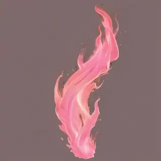 pink flames png