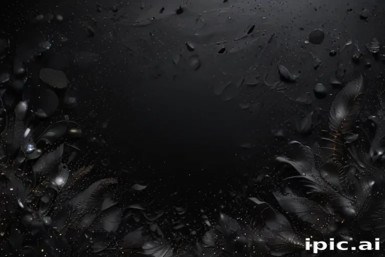 black background with glitter