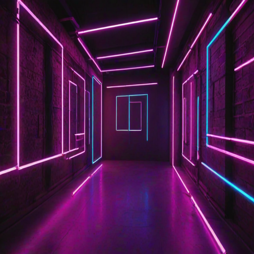 neon background aesthetic