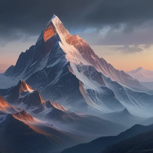 transparent mountains