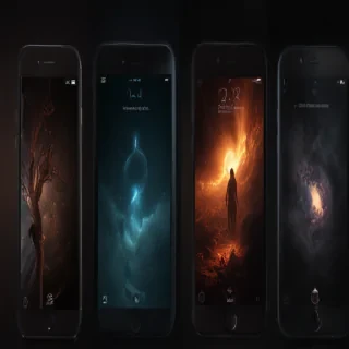 dark backgrounds for iphone