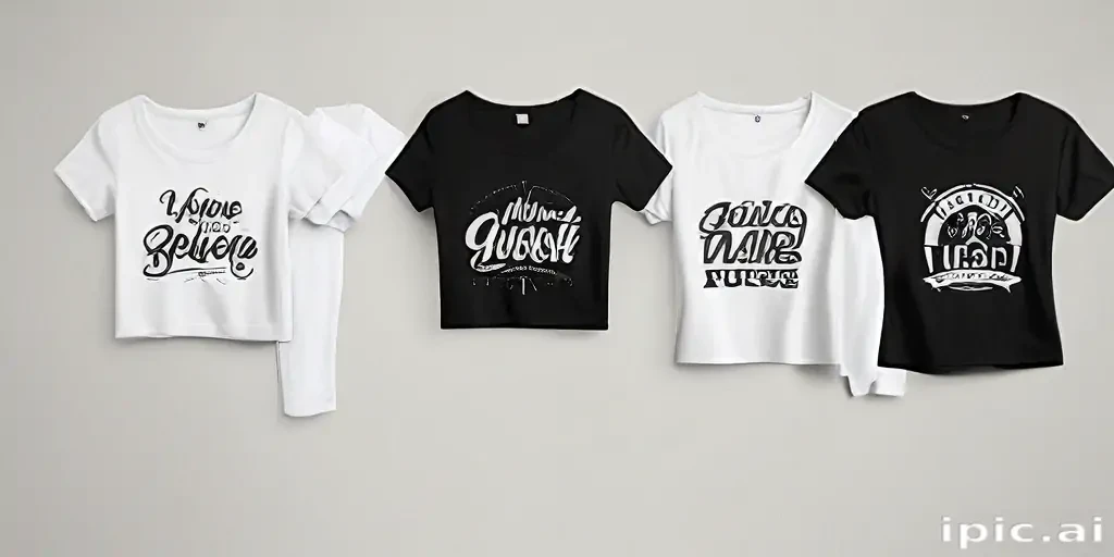 crop top shirt mockup