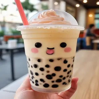 boba tea cute