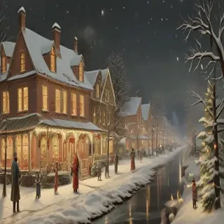 vintage christmas image