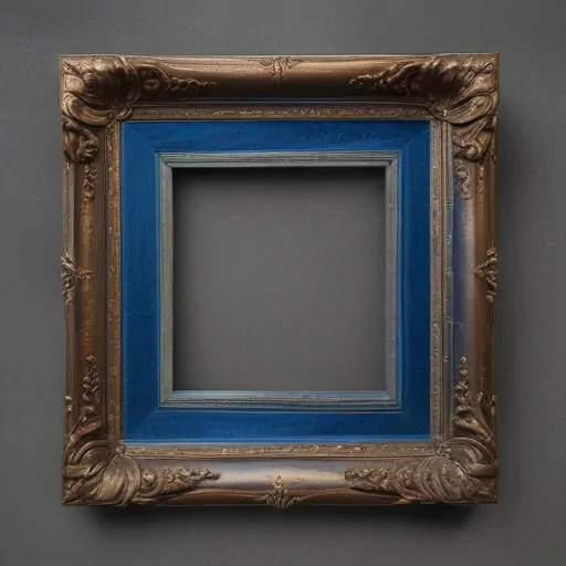 blue frame png