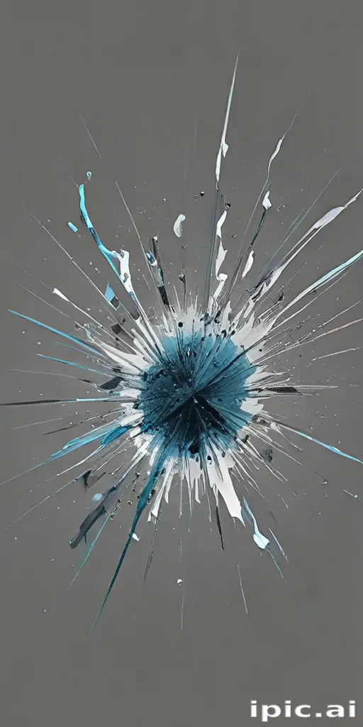 glass shattering png