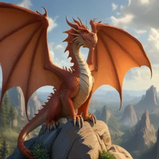 cartoon dragons