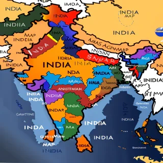 india map