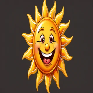 cartoon sun png