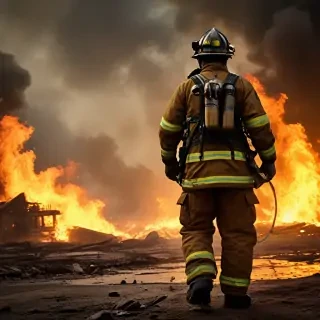firefighter wallpaper