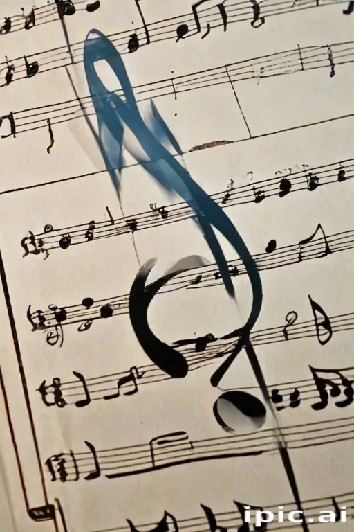 music notes transparent