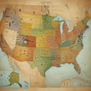 map of the usa states