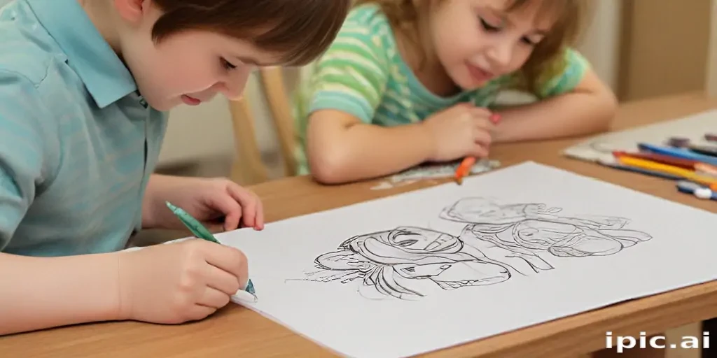 kids drawing