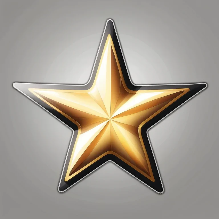 star sticker png