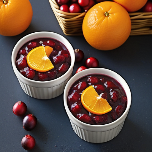 cranberry sauce with mandarin oranges