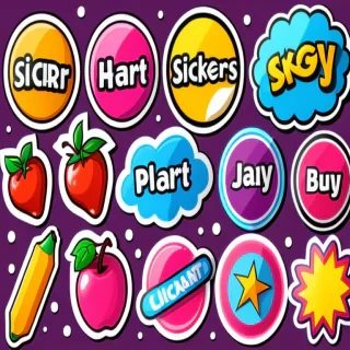 stickers clipart