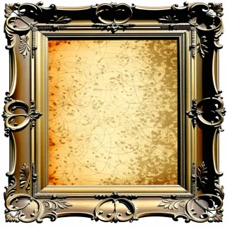 antique frame clipart
