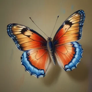 pictures of drawings of butterflies