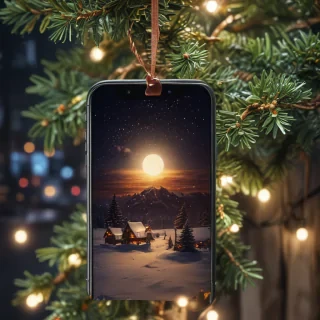 iphone christmas wallpaper aesthetic