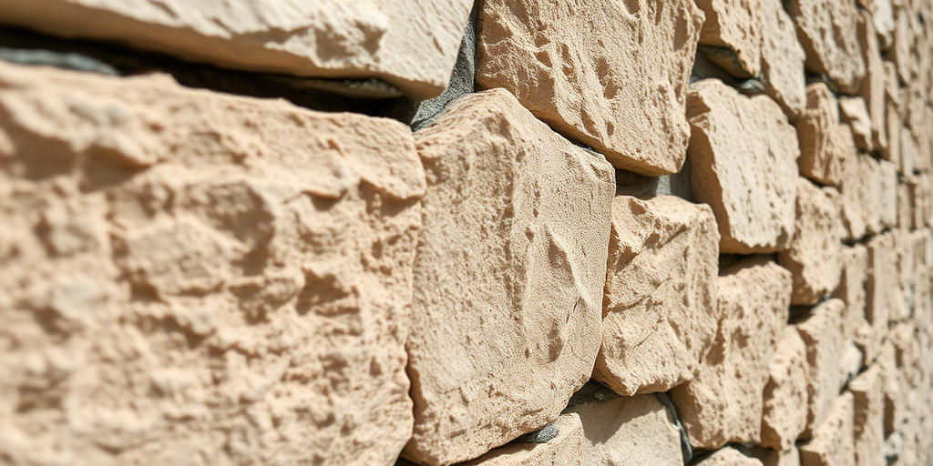 high-resolution image of a textured stone wall, close-up view, natural light, f/8 aperture, ISO 100, 50mm lens, macro photography style, taken with a DSLR camera