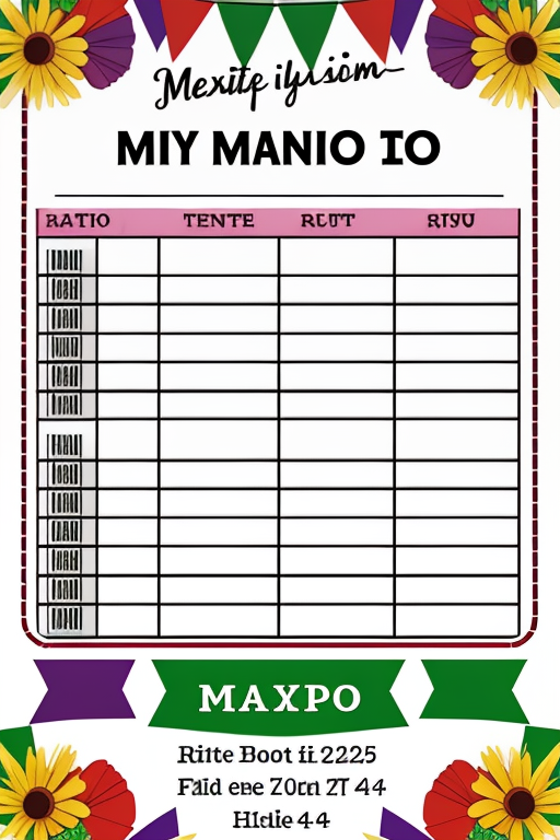 cinco de mayo potluck sign up sheet