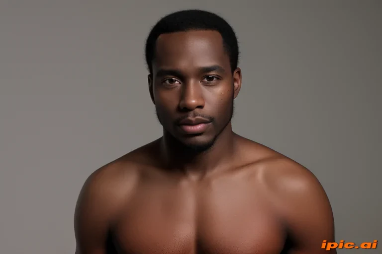 black man