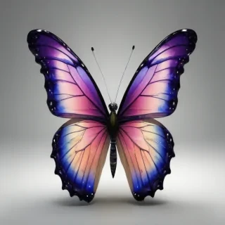 butterfly no background