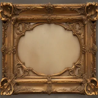 antique frame png