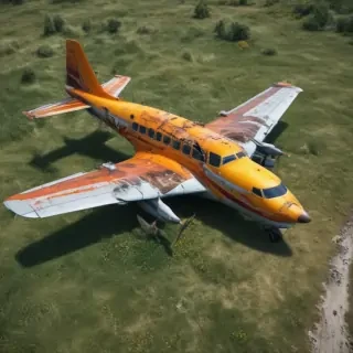 crashed plane png